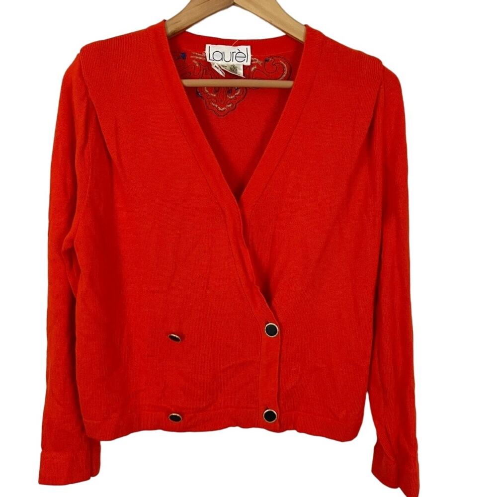 Escada Laurel Long Sleeve Cardigan Sweater Blazer Women Size 40